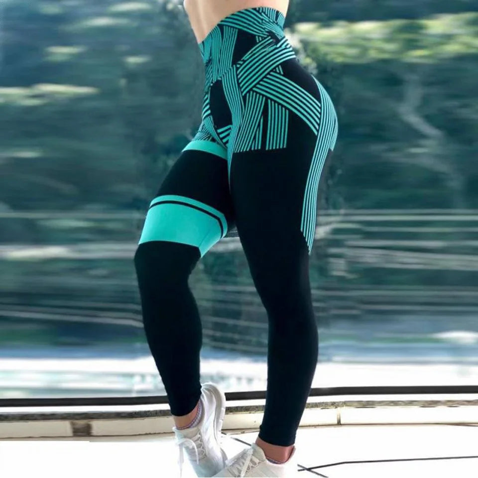 Wholesale 3D All Over Print High Waist Legging Women Polyamide Elastane Printed Sport Yoga Leggings