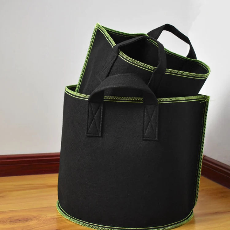 Customized Manufacturer Thicken Felt for Strawberry Black Garden Fabric Pot Plant Grow Bags