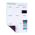 Magnetic Materials Fridge Calendar Sticker for Planning Daily Weekly and Monthly Activities Chores Fridge Magnets Sticker