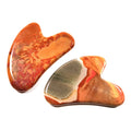 Huiying Natural Massage Stone Mookaite jasper Facial Guasha Scraping Plate Jade Heart Tools Face