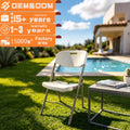 Modern Heavy Duty HDPE Plastic Folding Chairs for Outdoor Parties Banquets Hotel Dining Popular Foldable Metal Furniture for