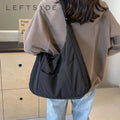 Wholesale Casual Minimalist Large Capacity Cotton Soft Waterproof Quilted Puffer Tote Bag for Women Zip Closure Fashion Style