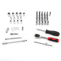 Small Set Colorful Box 46PCS Socket Wrench Manganese Phosphate Combination Auto Repair Hardware Tool Set