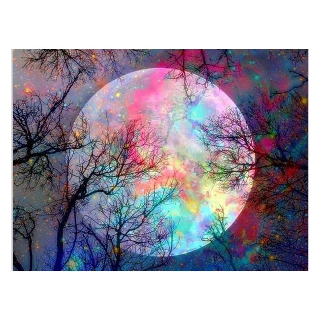 For DZDP089 Landscape Handpainted 5D Diamond Painting Cross Stitch Mosaic Kit DIY Art Work