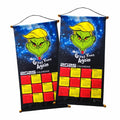 Custom Design Fast Delivery Hanging Scroll Poster of Annual Calendar With Plastic/ Aluminium Rod Wall Scroll
