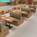 Best Wholesale Modern Solid Wood Dining Set for Restaurant Cafe Hotel & Coffee Shop-Customizable Dining Table and Chairs