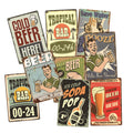 Beer Cocktail Metal Tin Sign Barroom Vintage Decor Plate Bar Decoration Pub Club Wall Decorative Ice Cold Drink Poster