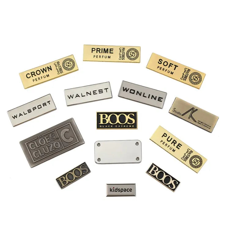 2024 High Quality Clothes Tagger Labels Garment  Logo Labels Custom