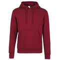 Custom Embroidery Logo 52% Cotton Fleece Oversized Pullover Hoodie Solid Heavyweight Prewrap Unisex Thick Fleece Fabric