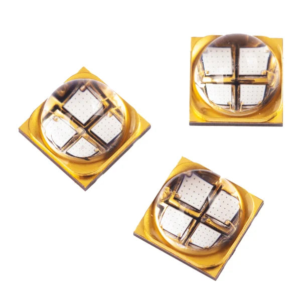 HOUKEM UV LED 365nm 10W UVA 6565 Smd Led High Power 370nm 365nm UV LED 60degree