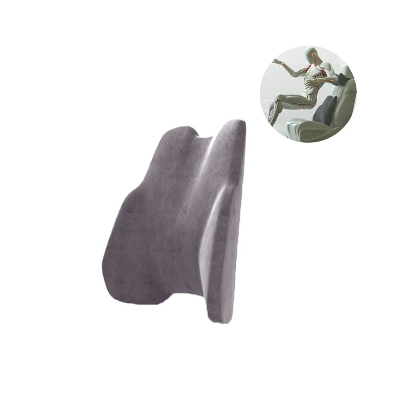 Car Back Cushions Car Lumbar Cushion Orthopedic Lumbar Back Support Memory Foam Pillow