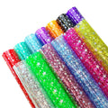 Thickness 0.3mm Waterproof Smooth and Transparent with Sparkling Starlight PVC Film for Making Umbrella and Raincoat PVC Film