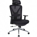 Kabel High Back Office Chair Comfortable Mesh Ergonomics Design Adjustable Headrest Armrest Modern Style Aluminum Frame