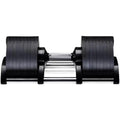 40kg Multi-Gym Fitness Equipment 24kg Adjustable Dumbbells Painted Cast Steel Set for Workout Strength Training with Custom Logo