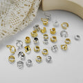 ICEBELA Jewelry 1 Piece 925 Sterling Silver Ear Clip Earings 18K Gold Plated Non-Piercing Helix Cartilage Cuff Earrings