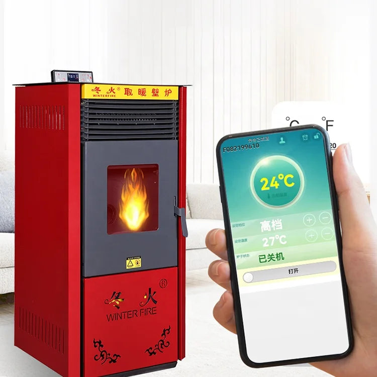 Easy Operation 7kW Pellet Stove Hydro Insulated Elbow Pellet Stove Vent Pellet Stove Circuit Board for Home Use