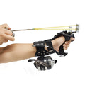 Piaoyu High Quality Powerful  Alloy Slingshot Hunting Fishing Professional Slingshot Outdoor Game Powerful Bow and Arrow