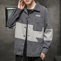 Corduroy Men's Jacket Men's Jacket Casual Loose Top Autumn Gown