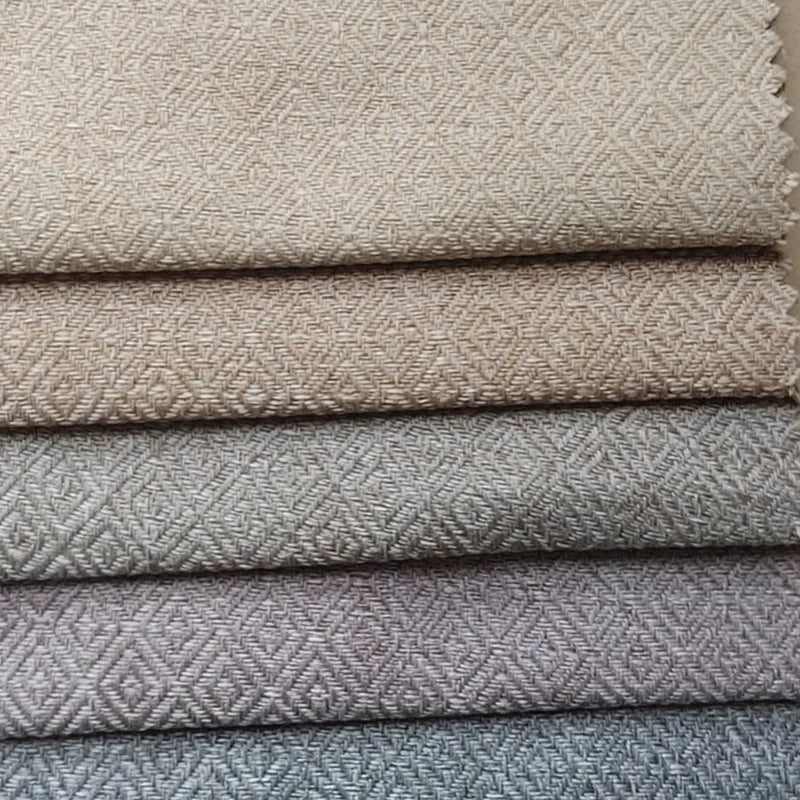 100% Polyester Sofa Fabric for Furniture Textile Compressed Sofa Cover Jacquard Upholstery Waterproof Tear-Resistant Curtain