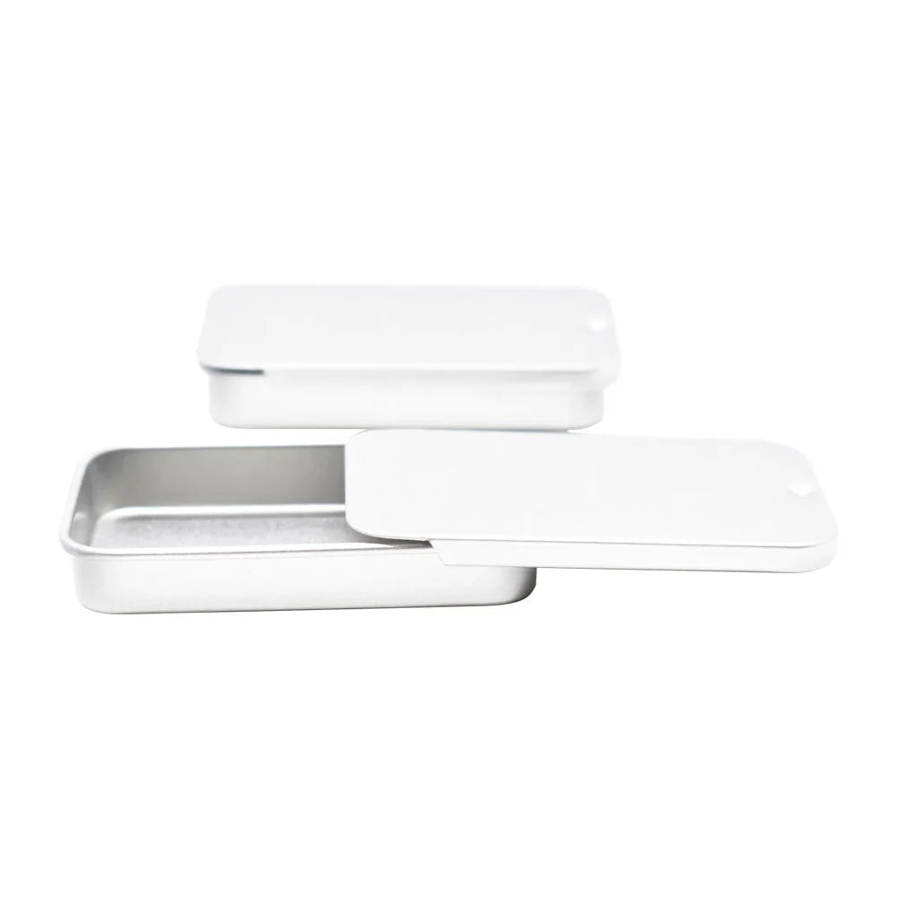 Custom Logo Solid Perfume Packaging Mini Slide Tin Box
