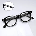High Quality Thickness Acetate Optical Frame with Solid Hinge Vintage Retro Style Ready Stock Factory for Reading and Mypoia