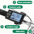 S861 High Definition Digital Display Cycling Computer Wired Stopwatch for E-Bike & Scooter Electric Bikes Accessories MegaBDM