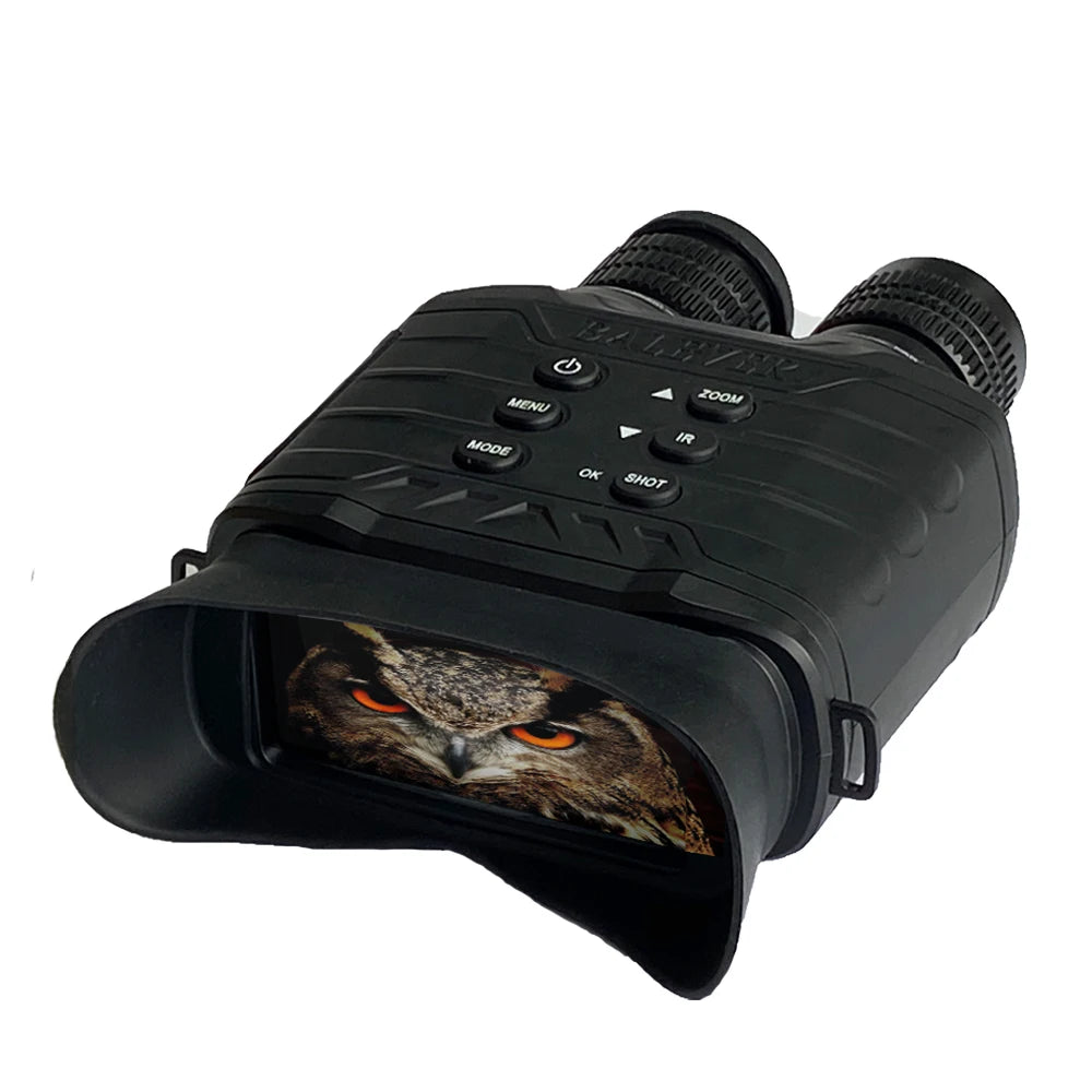 Fixed Focus Len Binocular Night Vision 500m HD Night Vision Photo and Video Recording Hunting Night Vision Binoculars