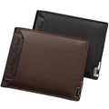 Hot Sell Classic Men Short Style Menbens Brand Pu Wallet for Men