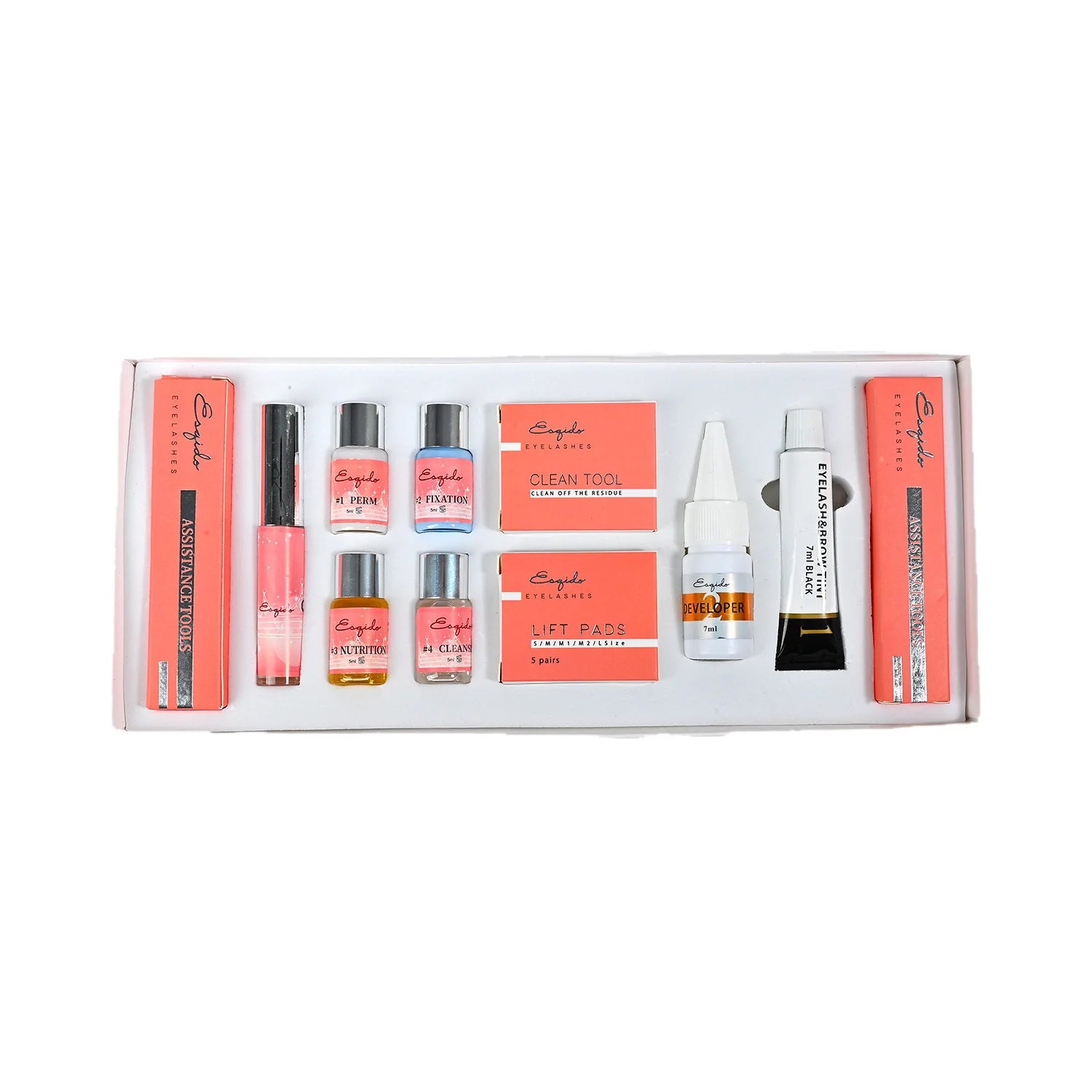 Custom Logo Private Label Vegan Eyelash Perming Keratin Lash Lift Fast Liquid & Cream Shampoo Professional Salon Use