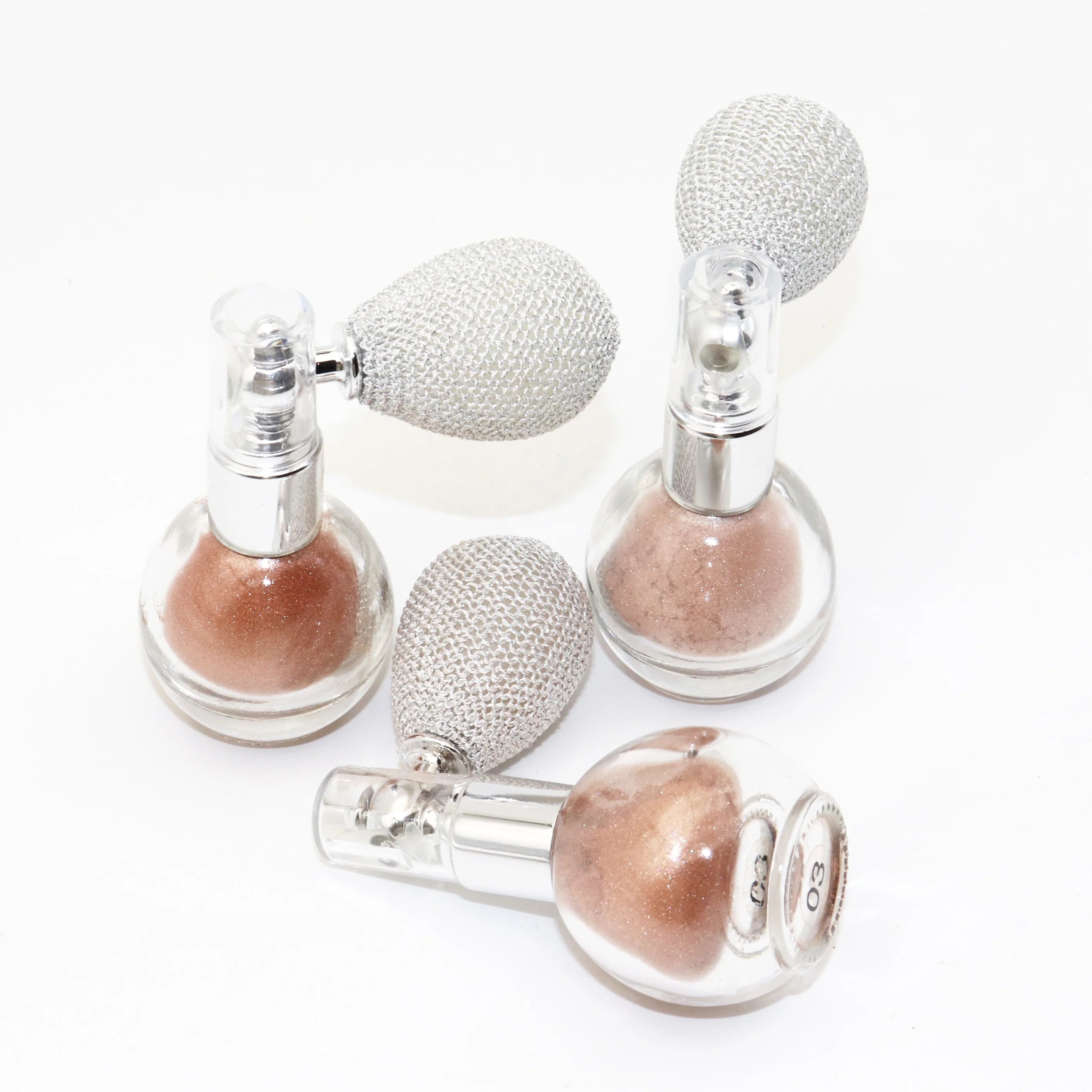 Hot Selling Shimmer Gold Spray Highlighter Powder Face Spray Private Label Body Shimmer Spray