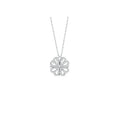 Wholesale Custom18K Real Gold Plated Zircon Four Leaf Clover Four Hearts Magnetic Necklace Women