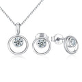 2025 New Arrivals Bridal Jewelry Sets Custom Moissanite Setting Simple China Wholesale 925 Silver Mothers Day Jewelry Sets