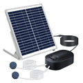 Solar Aerator  Air Pump Aquarium Fish Tank Outdoor Portable Air Aerator Pump Solar Air Pump for Outdoor Fishing