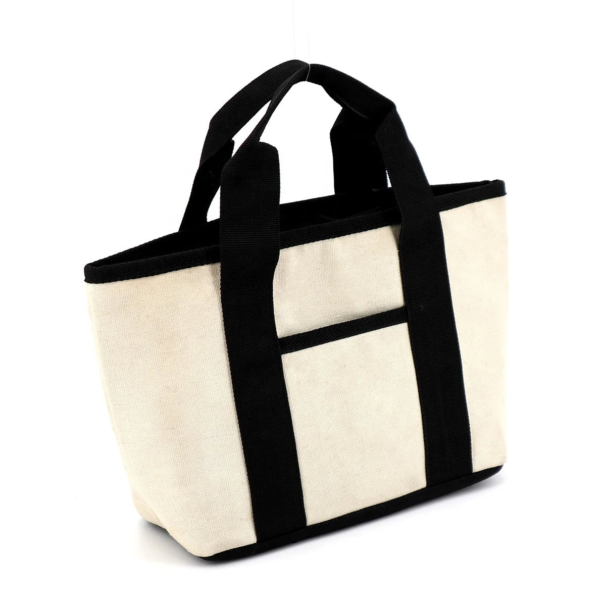 Customized Eco-friendly 340gsm 100% Cotton Canvas Tote Bag Reusable Small Tote Bag Japan Style for Promotional