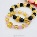 Dubai Gold Jewelry   Gold Plated Jewelry Brass Gold Plated-Plated Accessories Kirin Bracelet Couple Fashion Factory Wholesale