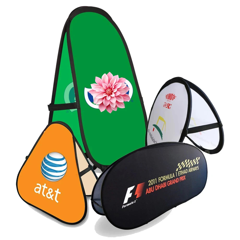 Promotional Wholesale Custom Print Outdoor Advertising Pop up Banner Custom Pop up a Frame Banner