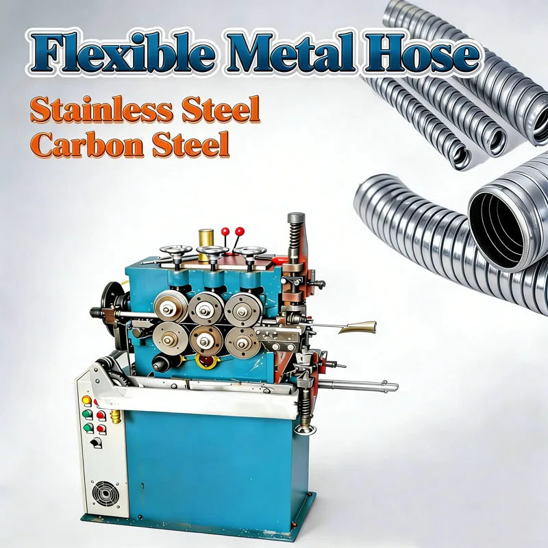 PVC Coated Gi Steel Flexible Metal Hose Conduit Cable Making Machine