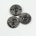Custom Logo Color Zinc Alloy Shirt Invisible Coat Metal Snap Buckle Metal Snap Button