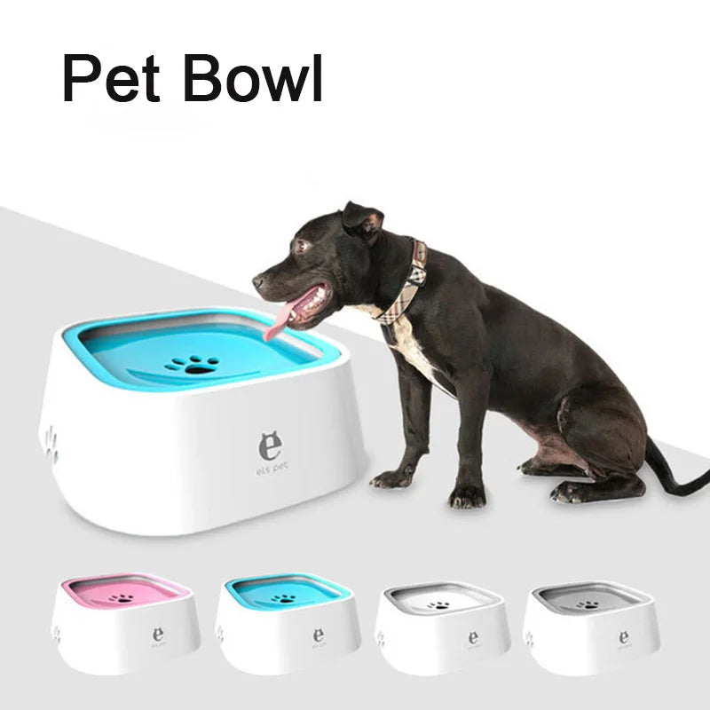 Hot Pet Floating Drinker Wet Mouth Splash Cat Feeder Not Sprinkler Water Dispenser Portable Dog Bowl