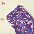 Organic Breathable Flower Design Cotton Woven 110gsm Poplin Digital Printed Fabric for Girls Skirt