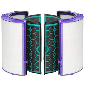 HEPA Active Carbon Cartridge Replacement Compatible with Dyson HP04/TP04/DP04/TP05/DP05 Purifiers for Household Use