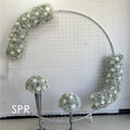 SPR Bespoke Wedding Supplies Artificial Decorative Flower Arrangement Reception Moon Gate Stage Backdrop Frame Arch Flower