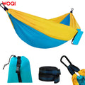 WOQI Wholesale Single Double Lightweight Portable Camping Hammock Suitable for Hiking Travel