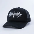 Foam Trucker Hats Printed Logo 5 Panel Snap Back Trucker CapFlat brim trucker hats mesh hat