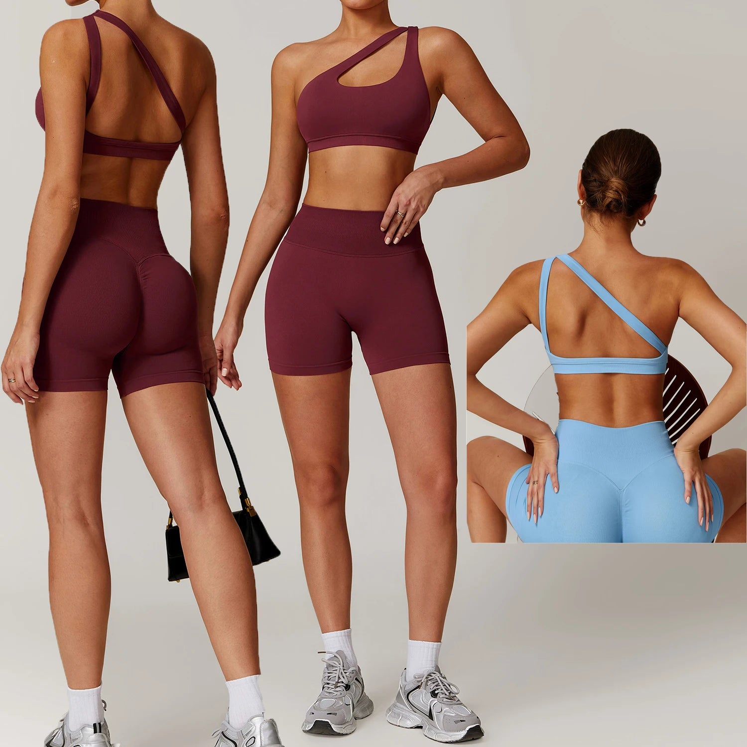 Yoga Clothing Manufacturers Workout Sets Quick Drying Seamless Activewear Custom Gym Fitness Set Yoga Sets Fitness Women 2024