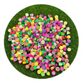 1000Pcs Fruit Theme Polymer Clay Beads Handmade Fun Clay Loose Spacer Charms for Earring Bracelets Necklace Jewelry DIY Making