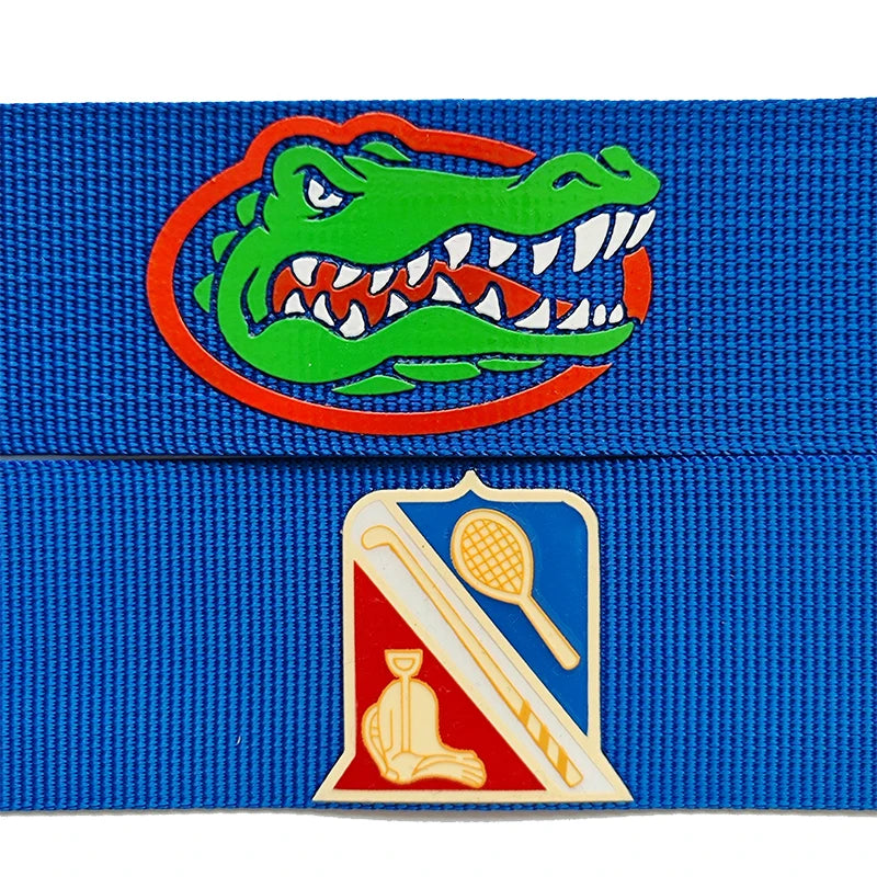 High Quality Custom Wide Cotton Polyester Nylon Jacquard Flat Patterned Stripe Recycled Bag Garment Belts Ribbon Webbing Strap