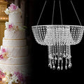Wedding New Acrylic Hanging Cake Stand Hotel Wedding Venue Props Birthday Party Fancy Cake Stand MegaBDM