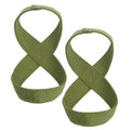 Custom Logo Figure 8 Power Lifting Gym Grips Weightlifting Wraps for Strength Training with Wrist Support Straps