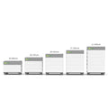 102.4V 10KWH Module Stackable 20KWH 30KWH 40KWH 50KWH 60KWH High Voltage 200V to 600V Inverter Solar Energy Storage Battery